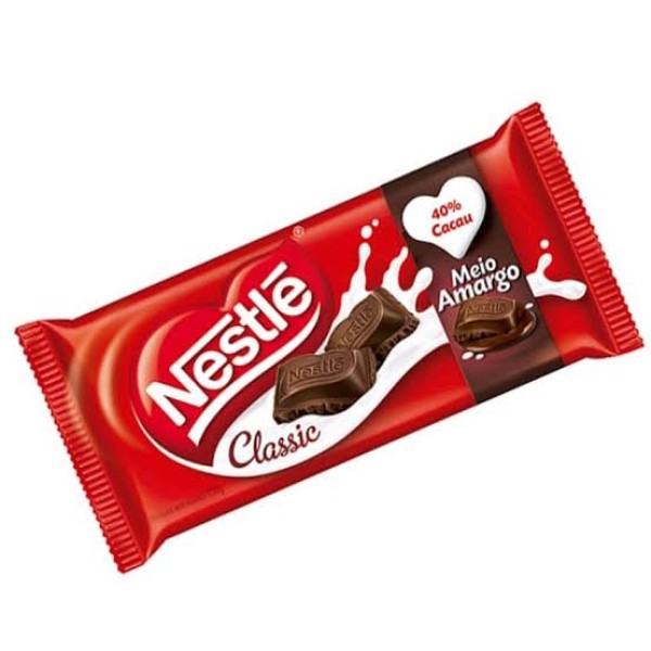 Barra de chocolate Meio Amargo